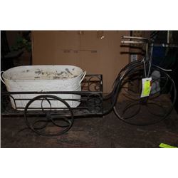 BICYCLE GARDEN PLANTER