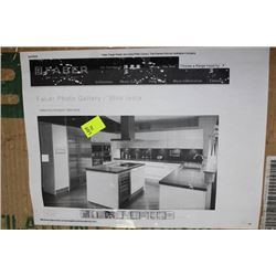 FABER ISOLA  ISLAND STYLE STAINLESS STEEL HOOD FAN