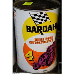 1LITRE CAN BARDAHL MOTORCYCLE OIL
