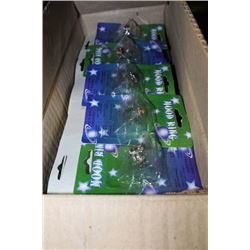 BOX OF 45 NEW MOOD RINGS, ASSORTED