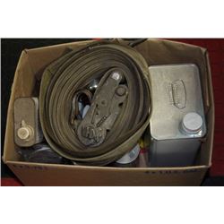 BOX OF AUTOMOTIVE MISC ITEMS