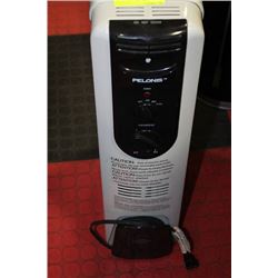 PELONIS ELECTRIC RADIATOR HEATER WITH CORD WRAP