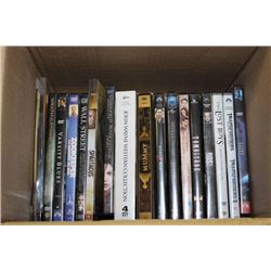 BOX OF 17 DVDS