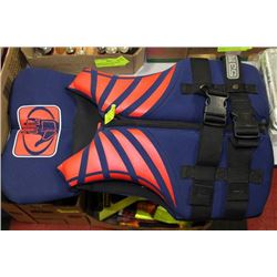 BODY GLOVE LIFE JACKET - YOUTH- SIZE RANGE