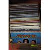 Image 1 : BOX W/ OVER 75 VINYL L.P. RECORDS