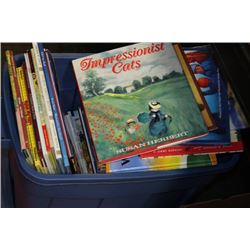 ESTATE TOTE OF CHILDRENS BOOKS