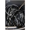 Image 1 : BIN OF TV CABLE CORDS