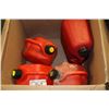Image 1 : THREE 5L & ONE 9.8L GAS CANS