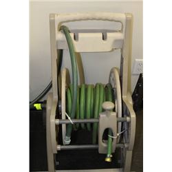 HOSE DISPENSER WITH 50' WATER HOSE