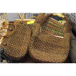 WATER HYACINTH HANDBAGS X4