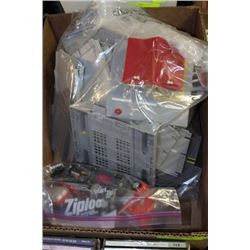 BAG OF CONNECTABLE TRACK & BUILDINGS &