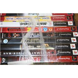 BUNDLE OF PS2 GAMES