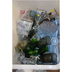 BO XOF ESTATE GLASSES AND DECANTERS