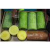 Image 1 : FLAT OF LARGE SCENTED PILLAR CANDLES AND MORE