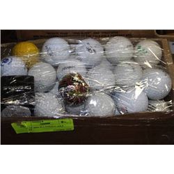 BOX OF MISCELLANEOUS GOLF BALLS