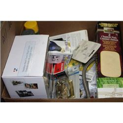 BOX FULL OF ALL NEW HOUSEHOLD ITEMS