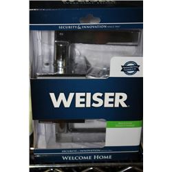 WEISER HALL AND CLOSET HANDLE SET