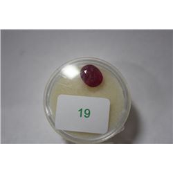 GENUINE RUBY (2.5 CT 8X6mm)