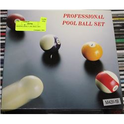 PROFESSIONAL POOL BALL SET