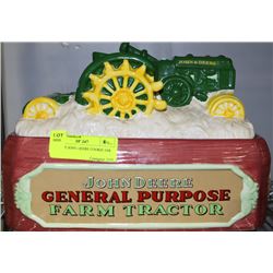 VINTAGE JOHN DEERE COOKIE JAR