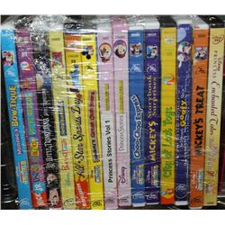 14 CHILDRENS DISNEY DVDs / ETC