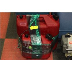 BUNDLE OF TWO JERRY CANS