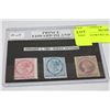 Image 1 : PRINCE EDWARD ISLAND 1861 MINT STAMPS