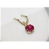 Image 1 : 10KT GOLD RUBY (0.45CT) PENDANT MSRP $435