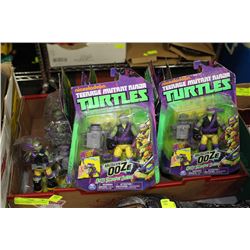 LOT OF 10 TEENAGE MUTANT NINJA TURTLES FIGURES