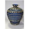 Image 1 : WICKER & CERAMIC VASE