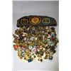Image 1 : BOX OF COLLECTORS PINS & CCCP CAP