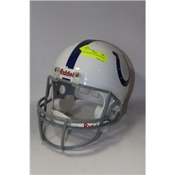 COLTS RIDDELL FOOTBALL HELMET