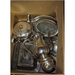 6 PIECE SILVER PLATED SET