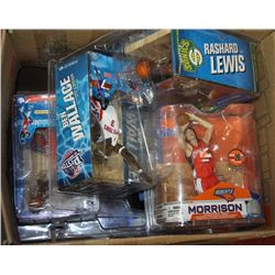 7 MCFARLANE NBA FIGURINES