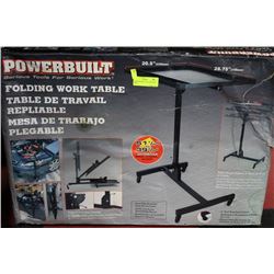 NEW POWERBUILT FOLDING WORK TABLE