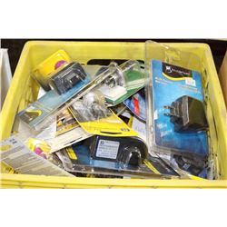 CRATE OF ASSORTED TRUCK PARTS