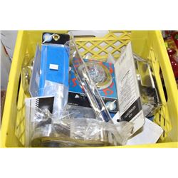 CRATE OF ASSORTED TRUCK PARTS