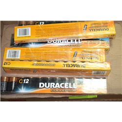 BOX OF 72 BRAND NEW "C" BATTERIES