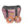 Image 1 : 2 5 PIN BOWLING BALLS & CASE