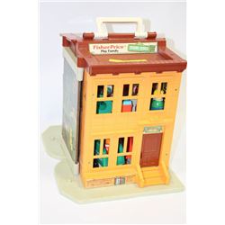 FISHER PRICE SESAME STREET PLAY HOUSE 1970'S