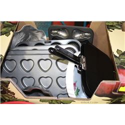 BOX OF NEW COOKING SUPPLIES