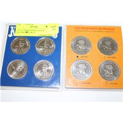 1976 & 1982 KLONDIKE DAYS DOLLAR MINT SETS