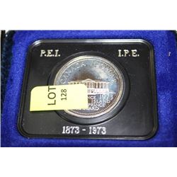 1973 PEI COMMEMORATIVE CASED DOLLAR