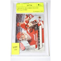 1993-94 ULTRA CHRIS OSGOOD ROOKIE CARD