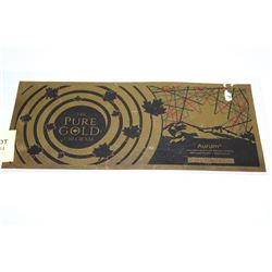 24K PURE GOLD AURUM WAFER