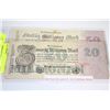 Image 1 : GERMAN 50 AND 20 MILLION MARK - 1923 X2