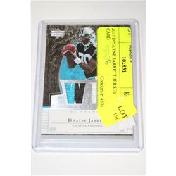 2007 DWAYNE JERRETT AND PAUL LO DUKA JERSEY CARDS