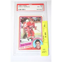 1984 TOPPS STEVE YZERMAN ROOKIE CARD
