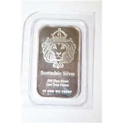 1oz. .999 SILVER BAR