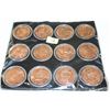 Image 1 : 12 COPPER COINS